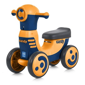 Каталка-толокар M 5855E-7 EVA, TF, муз., світло, помаранчевий. - 1 - smarttoys.com.ua