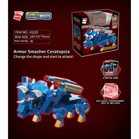 Конструктор Qman 41220 "Cube of Beats" Цератопс - 1 - smarttoys.com.ua