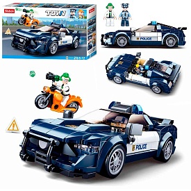Конструктор SLUBAN M38-B1063 "Town": Поліцейська машина, 284 дет. - 1 - smarttoys.com.ua