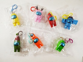 Брелок герої Among us в пакеті - 1 - smarttoys.com.ua