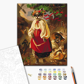 Картина за номерами: Котерина ©Маріанна Пащук 40х50 - 1 - smarttoys.com.ua