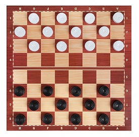 Шашки + нарди (1 набір шашок) (32*16*2см) 034/6 Бамсік  - 1 - smarttoys.com.ua