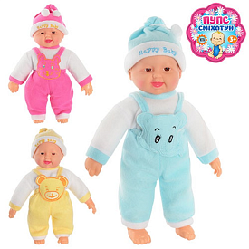 Лялька X 1608/1608-1 м'якотіла, 3 кольори, кул., 38-15-9 см. - 1 - smarttoys.com.ua