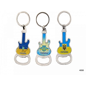 4008 брелок відкривачка Україна, гітара * 100 * 12 - 1 - smarttoys.com.ua