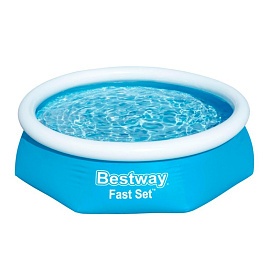 Басейн BW 57448 сімейний, круглий, кор., 244-61 см. - 1 - smarttoys.com.ua