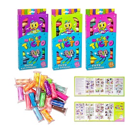 Набір для творчості Містер тісто 22 штук Strateg українською мовою (41003) - 1 - smarttoys.com.ua