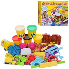 Тісто для ліплення 3245 солодощі,хот-доги,6кол.(бан.з кришк.),аром.,формочки,інструм.,кор.,37-26-8см - 1 - smarttoys.com.ua