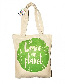 Екосумка із двунитки "Planet" - 1 - smarttoys.com.ua