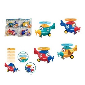 Гелікоптер 832-10 інерц., вертоліт, вертушка - 3 диски, 4 кольори, кул., 21-17-6 см. - 1 - smarttoys.com.ua