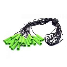 Скакалка чорна 2,4 м. - 1 - smarttoys.com.ua