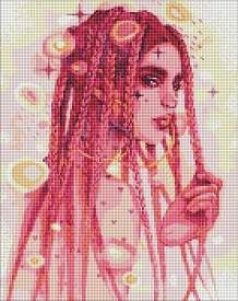 Набір з алмазною мозаїкою "Дивовижна незнайомка" 40х50см - 1 - smarttoys.com.ua