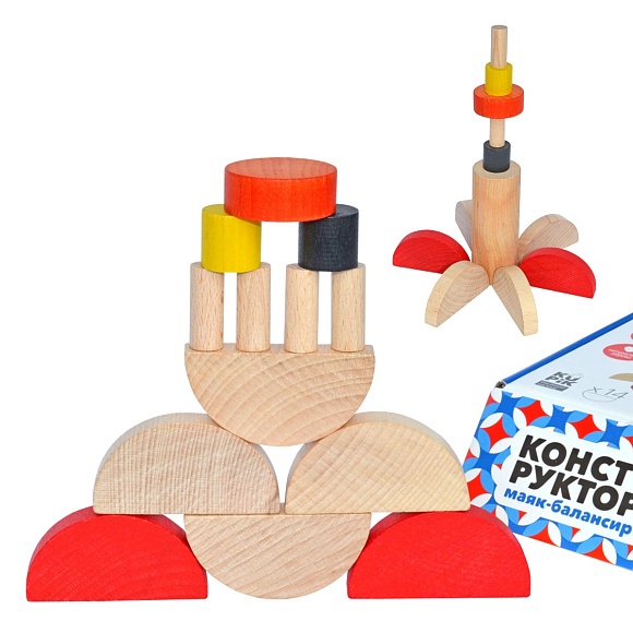 Конструктор дерев'яний  "Маяк-балансир" - 2 - smarttoys.com.ua