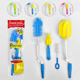 Щітка-йоржик для пляшок 4пр/наб R89360 - 1 - smarttoys.com.ua