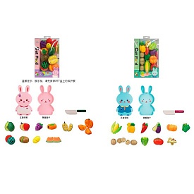 Продукти 22815B на липучці, дошка, ніж, 2 види(фрукти, овочі),кор,.кул,18,5-30-7см - 1 - smarttoys.com.ua