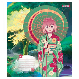 А5/12 кл. 1В Sakura girls, зошит учнів. - 1 - smarttoys.com.ua