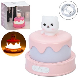 Нічник SMT 0012 торт, 13-13-13см, акум, музика, світло, USBзарядне, в кор-ці, 13-14-13,5см - 1 - smarttoys.com.ua