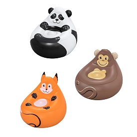BW Велюр крісло 75116 звірятка, 3 кольори - 1 - smarttoys.com.ua