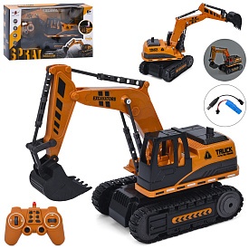 Екскаватор 869-36G радіок. 2,4G, акум, 33см, світло, рухливий ковш, гусеничний, USB, кор.,40-23-16см - 1 - smarttoys.com.ua
