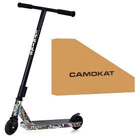 Самокат SR 2-064-5-WP7 алюм.+сталь, трюковий, кол.2шт.ПУ110мм-алюм., кермо 83,5см., підніжка, кор. - 1 - smarttoys.com.ua