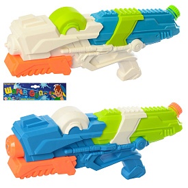 Водяний бластер M 5853 помпа, розмір великий, 2 кольори, кул., 22,5-48-6 см. - 1 - smarttoys.com.ua