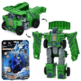 Трансформер 352-53 робот+транспорт, 2 види (самоскид, військова машина), бліст., 19,5-30-5 см. - 1 - smarttoys.com.ua