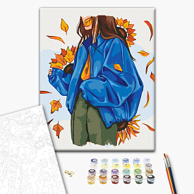 Картина за номерами: Осінній настрій © Alla Berezovska 40х50 - 1 - smarttoys.com.ua