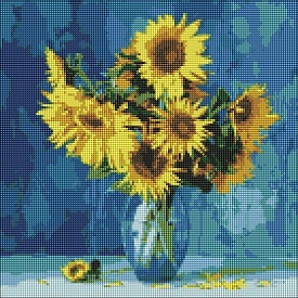 Набір з алмазною мозаїкою "Улюблені соняшники ©Ira Volkova" 40х40см - 1 - smarttoys.com.ua