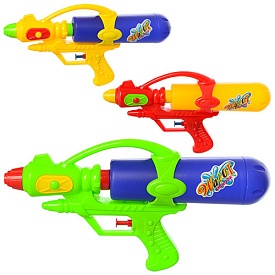Водяний пістолет M 3058 розмір середній, 3 кольори, кул., 28-15-5 см. - 1 - smarttoys.com.ua