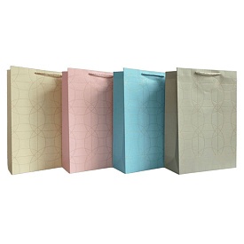 Пакет 30*43*12мм паперовий "Лінії свята" 12 шт в пак. - 1 - smarttoys.com.ua