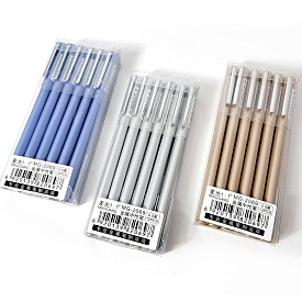 Ручка гелева, металева, синя, 0,5мм, MG-2069 (102-9), Імп - 1 - smarttoys.com.ua