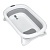 Ванночка ME 1108 BATH Gray дитяча, силікон, складана, 78х49х21, сірий - 1 - smarttoys.com.ua