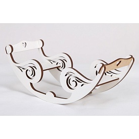 Гойдалка-човник (біла) - 1 - smarttoys.com.ua