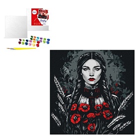 Набір для розпису по номерах "Жіноча сила" 40х40см - 1 - smarttoys.com.ua