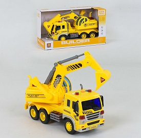 Спецтехніка WY 310 D (24) інерція, світло, звук, в коробці - 1 - smarttoys.com.ua