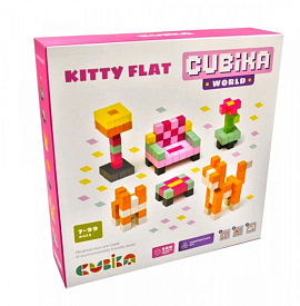 Дерев’яний конструктор Cubika World «Будинок кішки» - 1 - smarttoys.com.ua