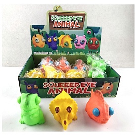 Фігурка TEM2657 динозавр, глазастик, кул., 12 шт.  в дисплеї, 28-23-7,5см - 1 - smarttoys.com.ua