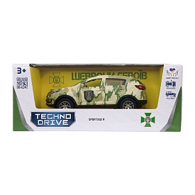 Автомодель серії "Шеврони Героїв" - KIA SPORTAGE R - "ДОЗОР" - 1 - smarttoys.com.ua