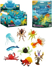 Стретч-іграшка у вигляді тварини TIKI WIKI серії "Maxi" – ТІКІ ПІДВОДНА ФАНТАЗІЯ (у диспл.) - 1 - smarttoys.com.ua