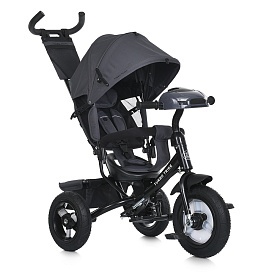 Велосипед MT 1006-2 3 кол. гума (12/10), USB/ВТ,пульт,вільн.хід коліс,гальма,підшипн.,світло,графіт. - 1 - smarttoys.com.ua