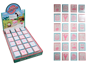 Штампи дитячі "Великодній кошик пастельний", 8 видів в дісплеї/24/ - 1 - smarttoys.com.ua