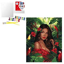 Набір для розпису по номерах "Тропічна принцеса" 40х50см - 1 - smarttoys.com.ua