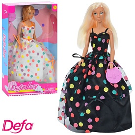 Лялька DEFA 8452 сумка, 2 види, кор., 18,5-31-5 см. - 1 - smarttoys.com.ua