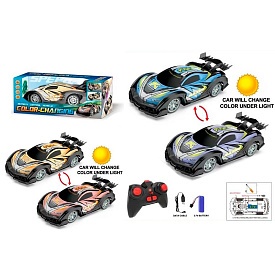 Машина YK2308 радіо/к2,4G,акум,1:18світ,міняє колір,корп.не б'єт,гум.кол,USB.2 кольори,кор. - 1 - smarttoys.com.ua