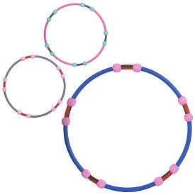 Обруч MS 4604 хулахуп, масажний, 85см., метал+EVA, мікс кольорів, кул. - 1 - smarttoys.com.ua