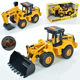 Будтехнiка 8054-1 інерц., рухливі деталі, 2 види, муз., світло, бат. (табл.), кор., 35-17-14 см. - 1 - smarttoys.com.ua