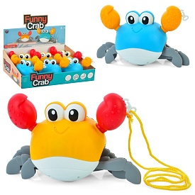Іграшка 221-1 краб, заводний, їзде, 6 шт. (2 кольори) в диспл., 40-13-24 см. - 1 - smarttoys.com.ua