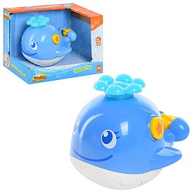 Гра 7107 NL для купання, кит, фонтан, муз., світло, бат., кор., 21-15-13 см - 1 - smarttoys.com.ua