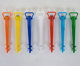 Бур для піску С 36396 для кріплення парасольки, 43 см, 7 кольорів - 1 - smarttoys.com.ua