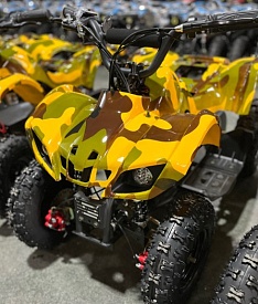 Квадроцикл HB-EATV1000N-13 мотор 1000W,3акум 12A/12V,швидкість25км/год,допуст.нав.45кг,жовт--камуфл. - 1 - smarttoys.com.ua