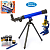 Мікроскоп SK 0014 телескоп, скло 6 шт., пробірки, кор., 44-39-8 см. - 1 - smarttoys.com.ua